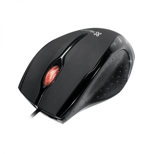 Mouse Óptico Negro KlipX - USB - KMO-104