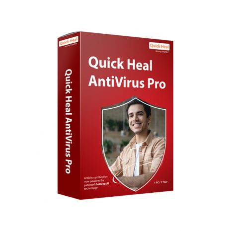 QUICK HEAL Antivirus Pro V. 18 para Windows – 1 año
