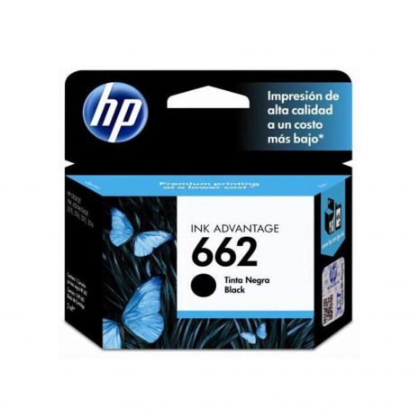 HP 662 | Ink Cartridge | Negro | CZ103AL