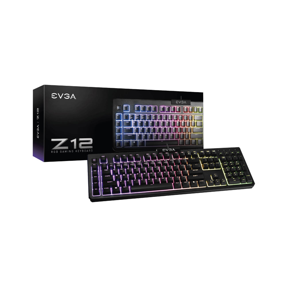 Teclado EVGA Z12 RGB Gaming Keyboard