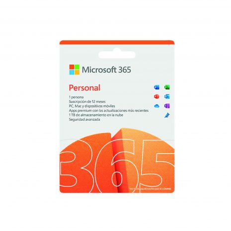 Microsoft Office 365 Personal – 1 año