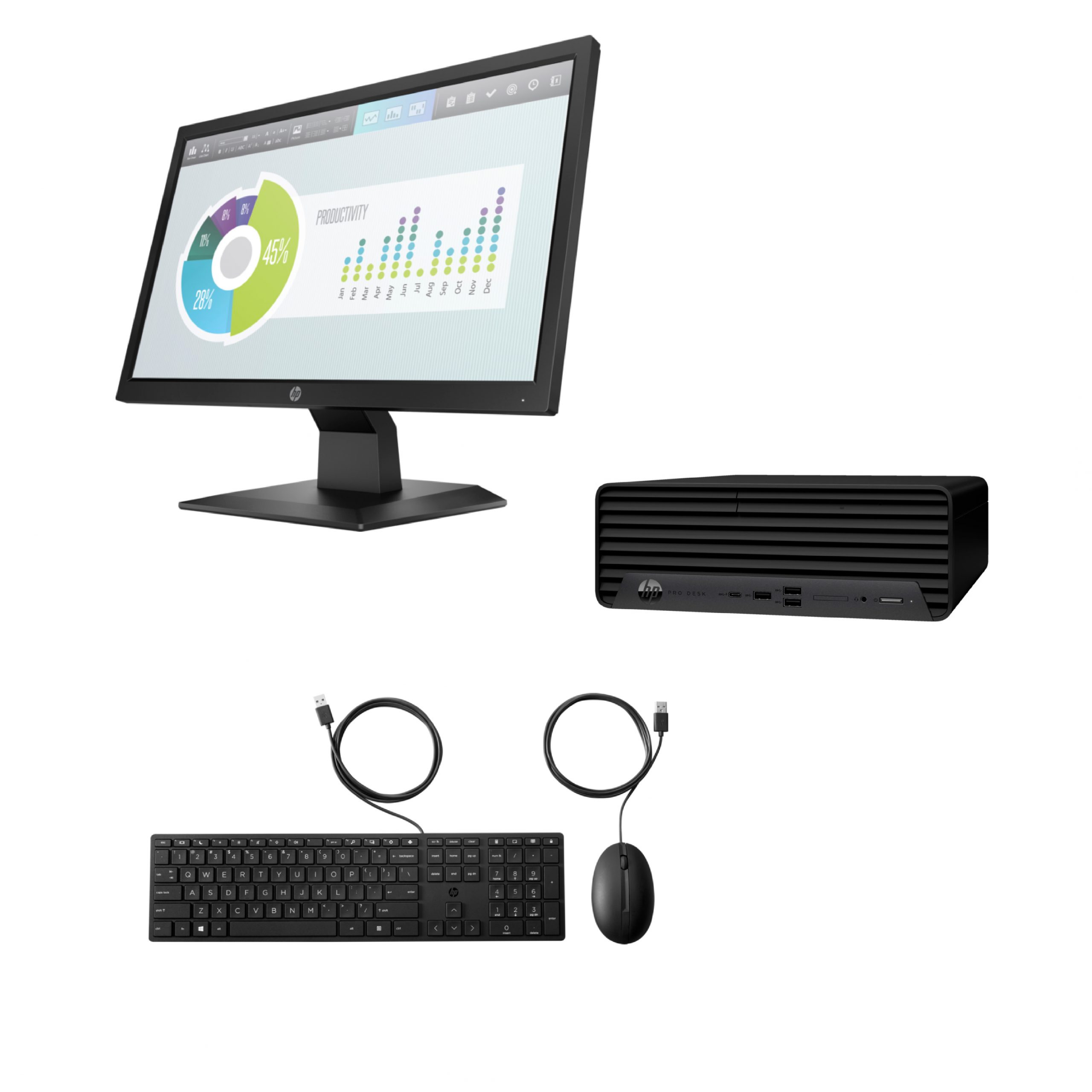 Computador HP PRO 400 SFF i7 13700 /WIN 11 PRO