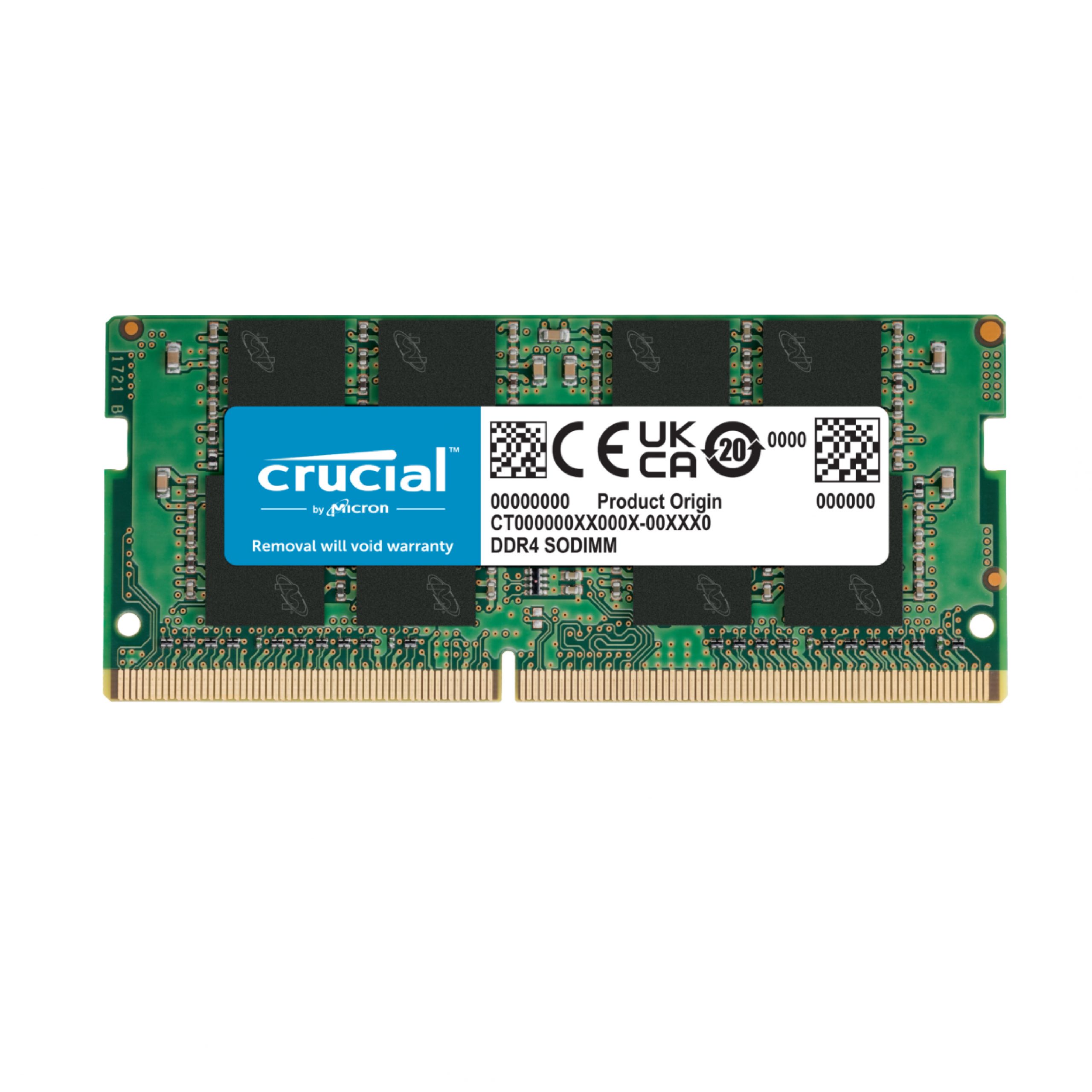 Memoria Crucial 8GB DDR4-3200 SODIMM para Laptop