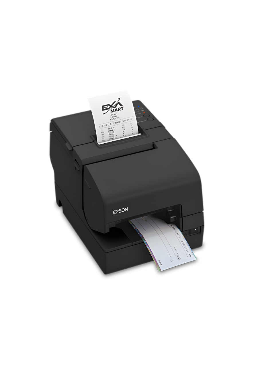 Impresor EPSON TM-H6000V Negra USB/Ethernet/Serial - Drop in Validation adicionar Fuente Garantia 12 Meses.