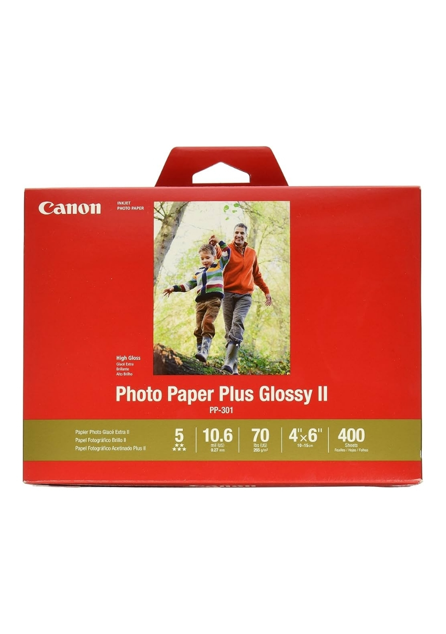 CANON PAPEL FOTOGRAFICO Plus Glossy II 4x6 400 hojas