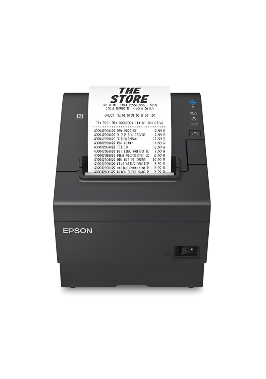 Impresor EPSON TM-T88VII - Ethernet, Serial y  USB - Negra